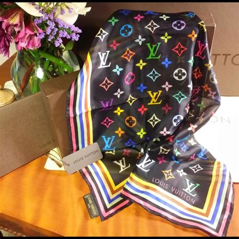 replica louis vuitton scarves|louis vuitton silk scarf authentication.